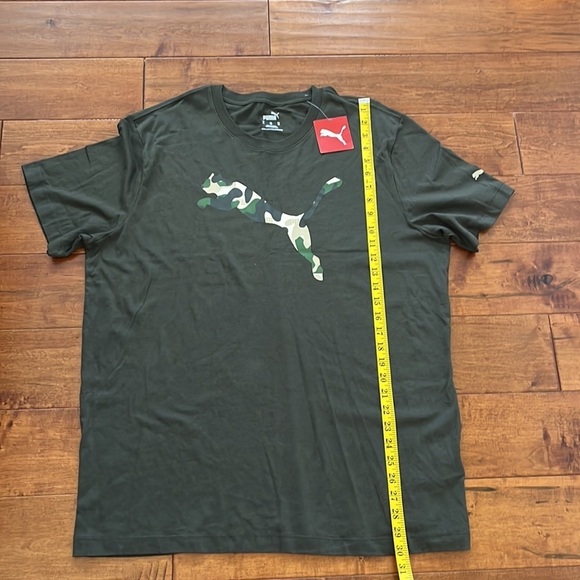 NWT Puma Forest Camo Cat Tee Size XL - Picture 7 of 11
